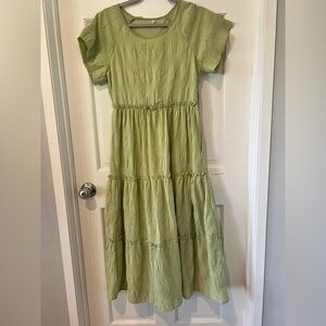 Putal and Pul Green Maxi Dress